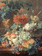 HUYSUM, Jan van Fruit and Flowers s Spain oil painting artist